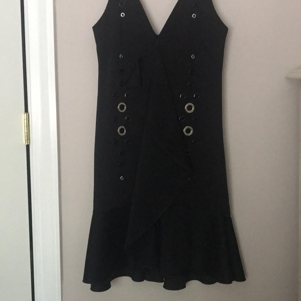 Proenza Schouler Black Crepe Dress - Picture 5 of 9